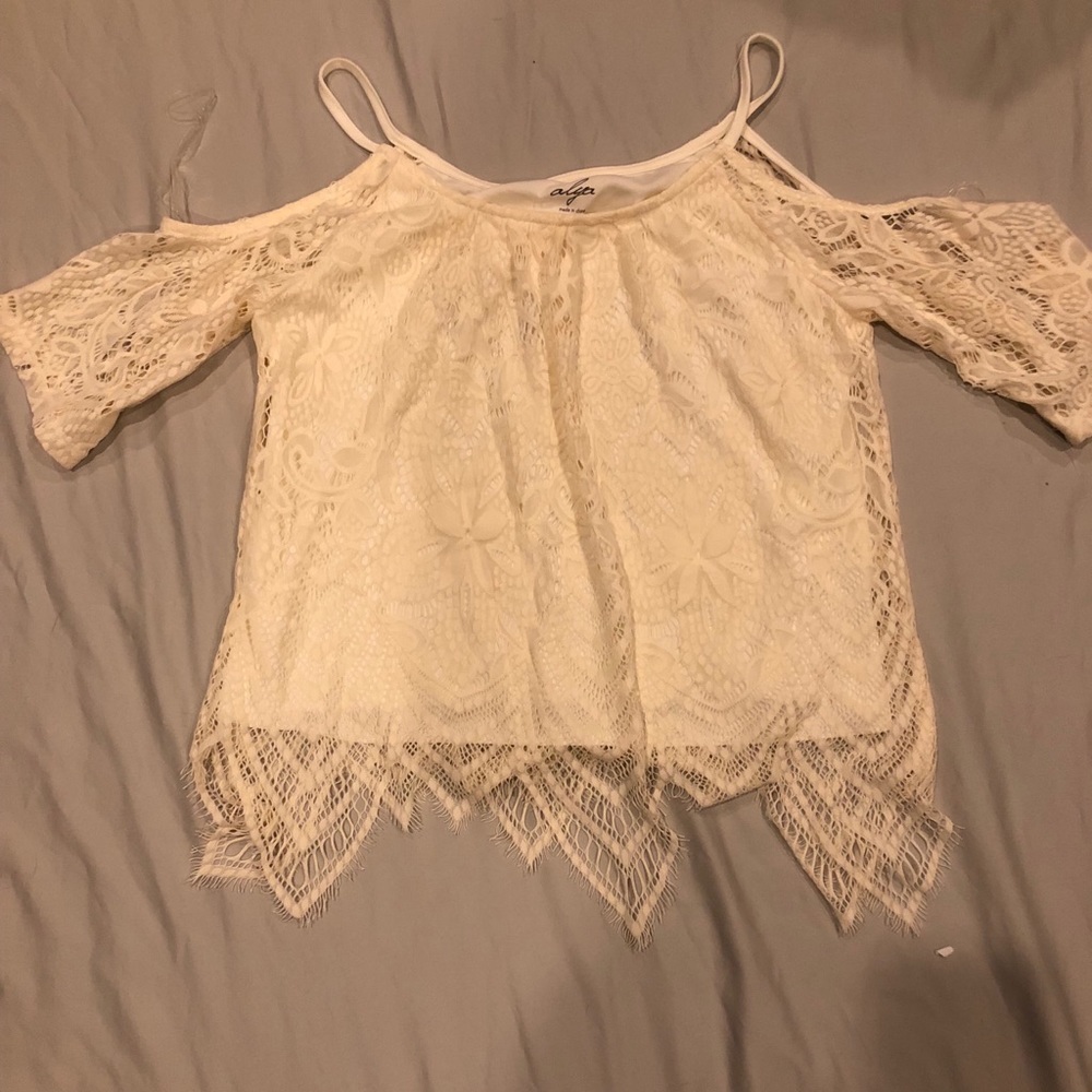 Francesca’s lace top
